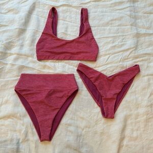 Beach Riot Peyton Top and Bottoms S